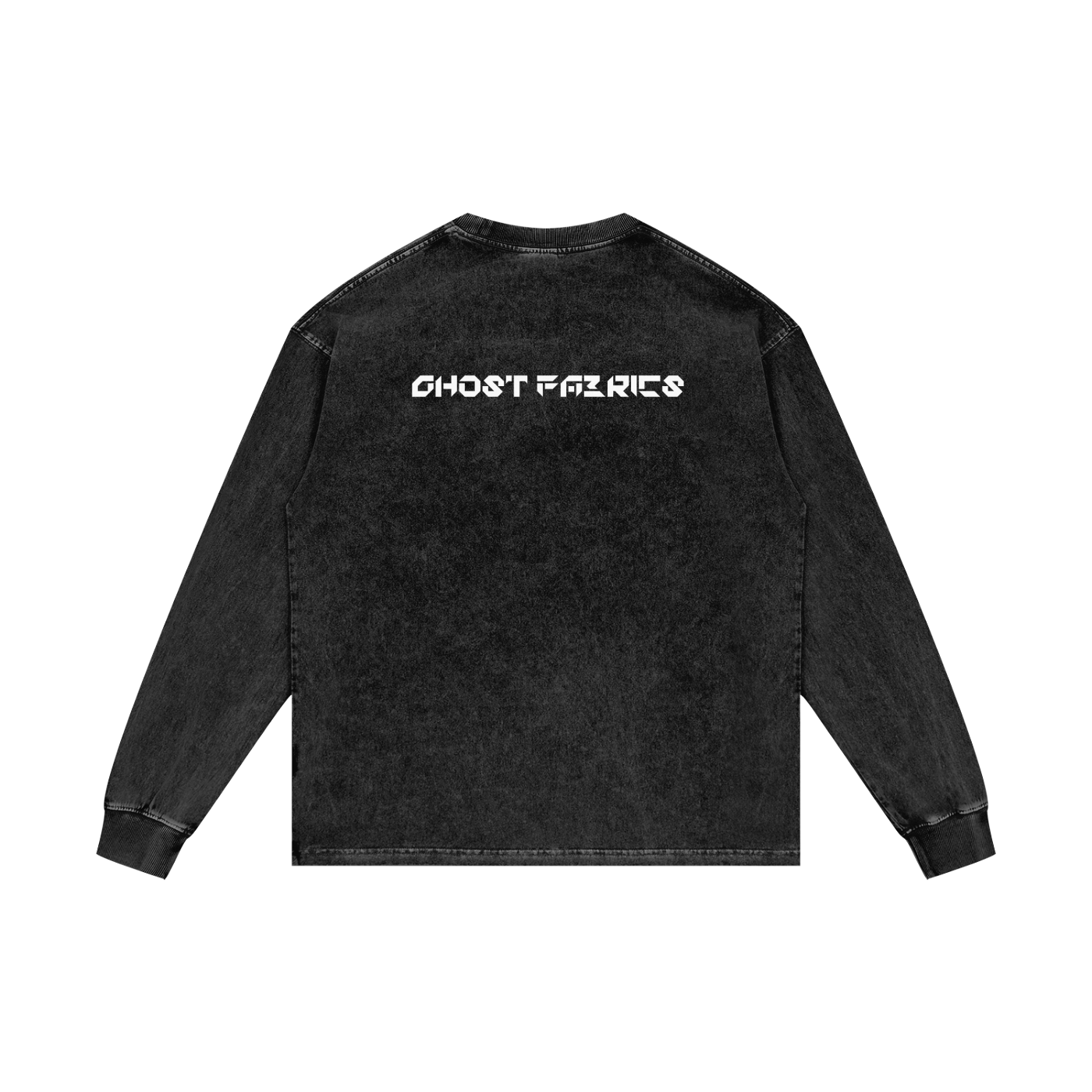 Acid Wash Oversize Long Sleeve T-Shirt